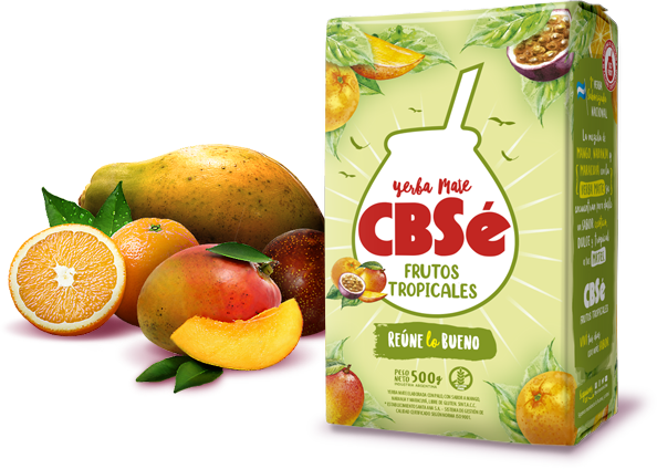 CBSe Yerba Maté Frutos Tropicales, 500 mg